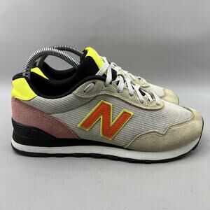 New Balance 515 V3 Running Shoes Women Size 8 D Gray Orange Comfort Low Sneakers